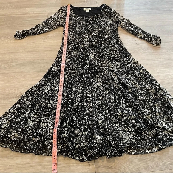 Coldwater Creek fit and flare dress size 6 whimsigoth fairy grunge - Picture 7 of 10